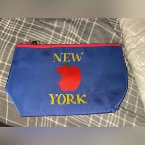 Pottery Barn Blue New York Pouch